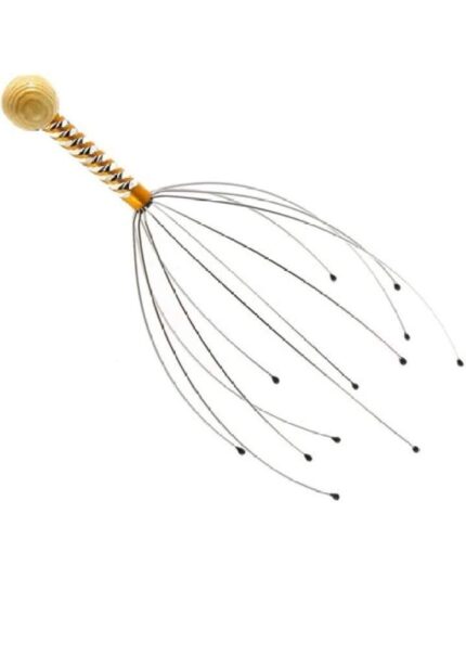 Acupressure Bokoma Hand Held Scalp Head Massager for Pain Relief. [ Massager Pack of 1 ].