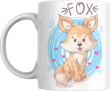 Printed Ceramic Mug | Coffee Mug | Tea Mug | Milk Mug | Designer Mug | 330 ml, Microwave & Dishwasher Safe | Mug for Kids | Mug for Friend, Birthday Gift