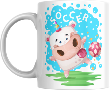 Printed Ceramic Mug | Coffee Mug | Tea Mug | Milk Mug | Designer Mug | 330 ml, Microwave & Dishwasher Safe | Mug for Kids | Mug for Friend, Birthday Gift