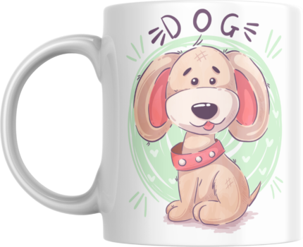 Printed Ceramic Mug | Coffee Mug | Tea Mug | Milk Mug | Designer Mug | 330 ml, Microwave & Dishwasher Safe | Mug for Kids | Mug for Friend, Birthday Gift