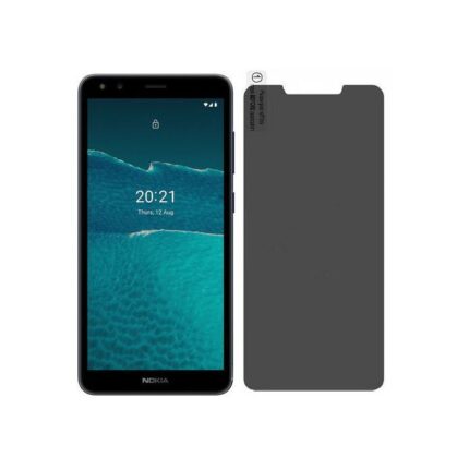 Privacy Screen Protector Compatible for Nokia C1 2nd Edition - Matte Finish