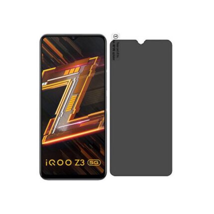 Privacy Screen Protector Compatible for Vivo iQOO Z3 256GB - Matte Finish